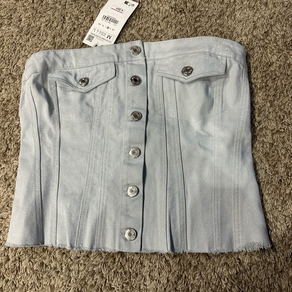 Brand New Zara tube top 👖 - Picture 1 of 10